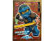 Gear No: njo10deLE22  Name: NINJAGO Trading Card Game (German) Series 10 - # LE22 Ninja-Legende Jay Limited Edition