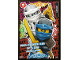 Gear No: njo10deLE27  Name: NINJAGO Trading Card Game (German) Series 10 - # LE27 Ninja-Legenden-Team Jay & Zane Limited Edition