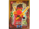 Gear No: njo11deLE15  Name: NINJAGO Trading Card Game (German) Series 11 - # LE15 Wilder Kai Limited Edition