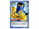 Gear No: njo4de171  Name: NINJAGO Trading Card Game (German) Series 4 - # 171 Ninja-Go, Jay!