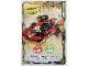 Gear No: njo5en200  Name: Ninjago Trading Card Game (English) Series 5 - # 200 Land Bounty Flyer