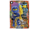 Gear No: njo7ade035  Name: NINJAGO Trading Card Game (German) Series 7 (Next Level) - # 35 Starkes Duo Legacy Jay & Nya