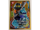 Gear No: njo7adeLE17  Name: NINJAGO Trading Card Game (German) Series 7 (Next Level) - # LE17 Tauchendes Duo Nya & Cole Limited Edition