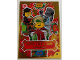 Gear No: njo7adeLE23  Name: NINJAGO Trading Card Game (German) Series 7 (Next Level) - # LE23 Lloyd, Cole & Zane X-Mas Edition