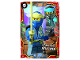 Gear No: njo7de037  Name: NINJAGO Trading Card Game (German) Series 7 - # 37 Action Legacy Jay & Nya