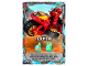 Gear No: njo7de218  Name: NINJAGO Trading Card Game (German) Series 7 - # 218 Kais Feuer-Bike