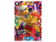 Gear No: njo8ade077  Name: NINJAGO Trading Card Game (German) Series 8 (Next Level) - # 77 Goldenes Duo Kai & Zane