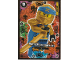 Gear No: njo8adeLE08  Name: NINJAGO Trading Card Game (German) Series 8 (Next Level) - # LE8 Mutiger Goldener Jay Limited Edition