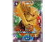 Gear No: njo8de021  Name: NINJAGO Trading Card Game (German) Series 8 - # 21 Ultra Golddrachen-Cole