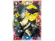 Gear No: njo8de076  Name: NINJAGO Trading Card Game (German) Series 8 - # 76 Gelb