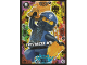 Gear No: njo8deLE08  Name: NINJAGO Trading Card Game (German) Series 8 - # LE8 Crystalized Jay Limited Edition