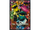 Gear No: njo8en080  Name: NINJAGO Trading Card Game (English) Series 8 - # 80 Team Teal, Yellow & Fuchsia