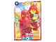 Gear No: njo9de060  Name: NINJAGO Trading Card Game (German) Series 9 - # 60 Team Kai & Wyldfyre