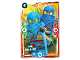 Gear No: njo9de064  Name: NINJAGO Trading Card Game (German) Series 9 - # 64 Team Nya & Jay