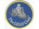 Gear No: patch06  Name: Patch, Sew-On Cloth Round, The LEGO Club (Classic Space)