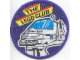 Gear No: patch11  Name: Patch, Sew-On Cloth Round, The LEGO Club (6990 Space Monorail Train)