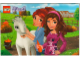 Gear No: pc5002113a  Name: Postcard - Friends Mia and Olivia with Horse