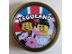 Gear No: pin247  Name: Pin, Legoland Harry and Meghan Wedding 2 Piece Badge