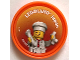 Gear No: pin262  Name: Pin, LEGOLAND Japan Chef with Bones 2 Piece Badge
