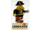 Gear No: pin267  Name: Pin, LEGOLAND Windsor - Captain Red Beard (Captain Roger)