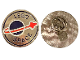 Gear No: pin269  Name: Pin, LEGO Classic Space Logo, Metal (Employee gift)