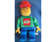 Gear No: plush31  Name: Male Minifigure Plush - LEGO Logo Shirt
