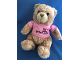 Gear No: plush35  Name: Teddy Bear Plush - LEGOLAND Pink Shirt and Pink Heart on Foot
