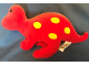 Gear No: plush37  Name: Dinosaur Plush with Yellow Spots