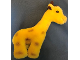 Gear No: plush41  Name: Giraffe Plush - Brown Faded Spots and Brown Horns and Ears