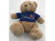 Gear No: plush48  Name: Teddy Bear Plush - LEGOLAND Windsor Royal Blue Shirt and Blue Star on Foot
