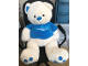 Gear No: plush51  Name: Teddy Bear Plush - Large White with LEGOLAND Windsor Resort Since 1996 Blue Shirt