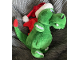 Gear No: plush67  Name: Dragon Plush, Ollie - Santa Hat