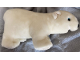 Gear No: plush70  Name: Polar Bear Plush with Medium Azure Eyes and Embroidered Feet