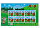 Gear No: poststamp16  Name: LEGO Stamp Switzerland 2022 - Cow (Sheet of 10 with Stickers)