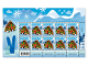 Gear No: poststamp17  Name: LEGO Stamp Switzerland 2022 - Chalet (Sheet of 10 with Stickers)