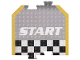 Gear No: racegametracks3  Name: Racers Game Track Piece Special Start