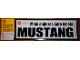 Gear No: s19cr001de  Name: Sticker Sheet, Creator Ford Mustang Promotional (German)