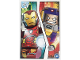 Gear No: shav1en107  Name: Avengers Trading Card Collection (English) Series 1 - # 107 Iron Man vs M.O.D.O.K.