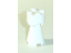 Gear No: tg01  Name: Travel Game Chess Piece White Rook (Glued)