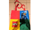 Gear No: tote20  Name: Tote Bag, Collectible Minifigures - Bunny Suit Guy, DJ and Shark Suit Guy