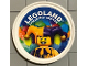 Gear No: pin130  Name: Pin, LEGOLAND Discovery Center Jester 2 Piece Badge