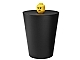 Gear No: 4060  Name: Multi Basket Waste Basket / Storage Container with Minifigure Head Lid
