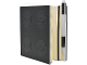 Gear No: 52447  Name: Notebook with Pen, LEGO Studs, Black