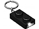 Gear No: LGL-KE52-BLACK  Name: LED Key Light 1 x 2 Plate Key Chain Black