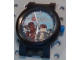 Gear No: bb1387c01  Name: Watch Part, Case Analog, Star Wars - Han Solo and Chewbacca, White Hour and Minute Hands, Silver Second Hand
