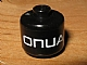 Gear No: bead006pb29  Name: Bead, Cylinder Large with 'ONUA' Pattern (P1704)