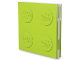 Gear No: 52442  Name: Notebook with Pen, LEGO Studs, Lime