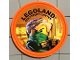 Gear No: pin169  Name: Pin, LEGOLAND Discovery Center NINJAGO Lloyd with Hair 2 Piece Badge
