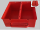 Gear No: 2745  Name: Storage Bin with Handle and Slots for Six Compartments