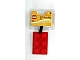 Gear No: LEGOK103  Name: Bag / Luggage Tag, LEGO Plate 2 x 3